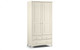 Cameo Combination Wardrobe - Stone White