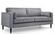 Hayward 3 Seater - Dark Grey Chenille