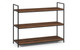 Tribeca Low Bookcase - Walnut