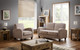 Vivo 2 Seater Sofa in Mink Chenille