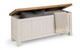 Aspen Storage Bench - Grey Wash