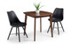 Lennox & Kari Black Dining Set