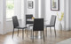 Milan & Jazz Grey Dining Set