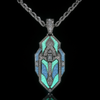 Glow-in-the-Dark Custom Pendant – Front View