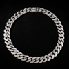 Baguette Cuban Link Chain – Front View