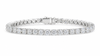 VVS1 Moissanite Tennis Bracelet - Silver