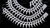 VVS1 Moissanite Spiked Cuban Chain - Silver