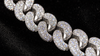 VVS1 Moissanite Prong Cuban Chain - Silver