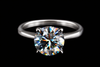 VVS Moissanite Pinky Ring