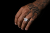 Baguette Iced Ring