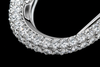 VVS1 Moissanite Screw-Back Studs 6mm - Silver