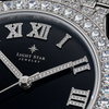 VVS1 Moissanite Iced AP-Style Watch - Silver
