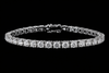 VVS1 Moissanite Tennis Bracelet - Silver