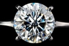 VVS1 Moissanite Men's Square Iced Ring - Silver