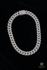 VVS1 Moissanite Tennis Chain - Silver