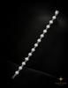 VVS1 Moissanite Cuban Link Chain - Rose Gold
