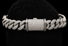 6.0mm Cuban Link Bracelet - 6" White Gold