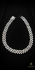 6.0mm Cuban Link Necklace - 20" White Gold