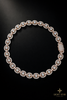 8.0mm SQ Cuban Link Necklace - 20" White Gold
