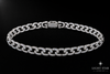 8.0mm SQ Cuban Link Necklace - 22" Yellow Gold