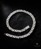 8.0mm SQ Cuban Link Necklace - 24" Yellow Gold