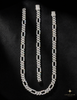 8.0mm SQ Cuban Link Necklace - 24" Rose Gold