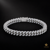 12mm 2row Round Necklace - 20" Yellow Gold