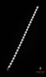 VVS1 Moissanite Cuban Link Chain - Gold