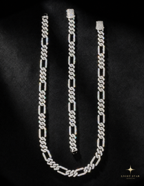 8.0mm SQ Cuban Link Necklace - 24" Rose Gold