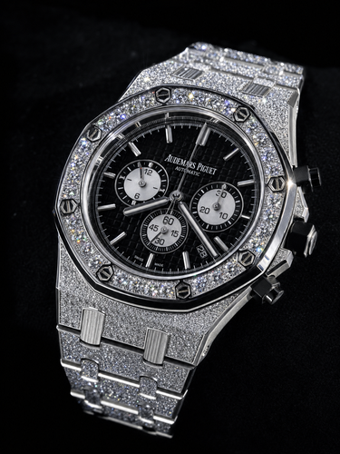 Super Clone Moissanite AP Offshore - Black