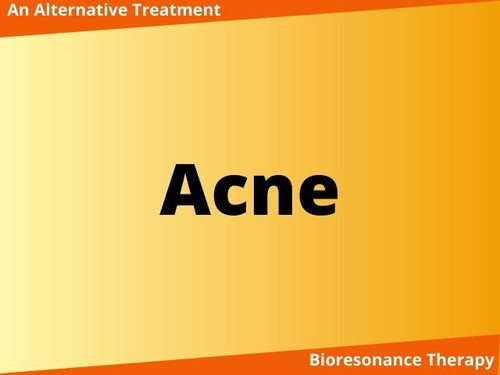 Bioresonance therapy for acne healing