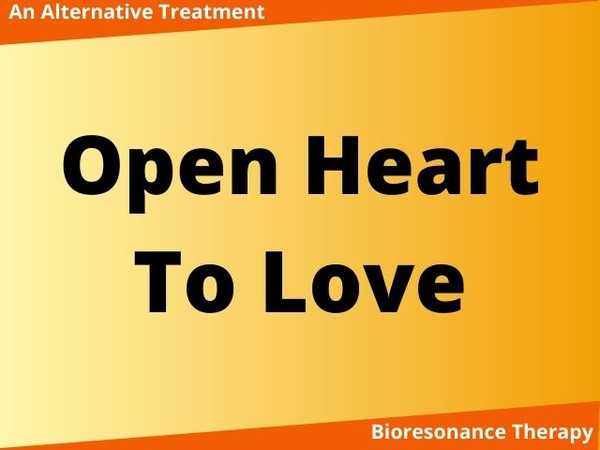 Bioresonance healing to open heart to love