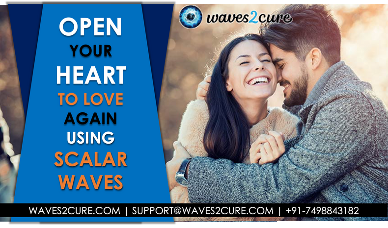 Open Heart To Love Again Using Scalar Waves