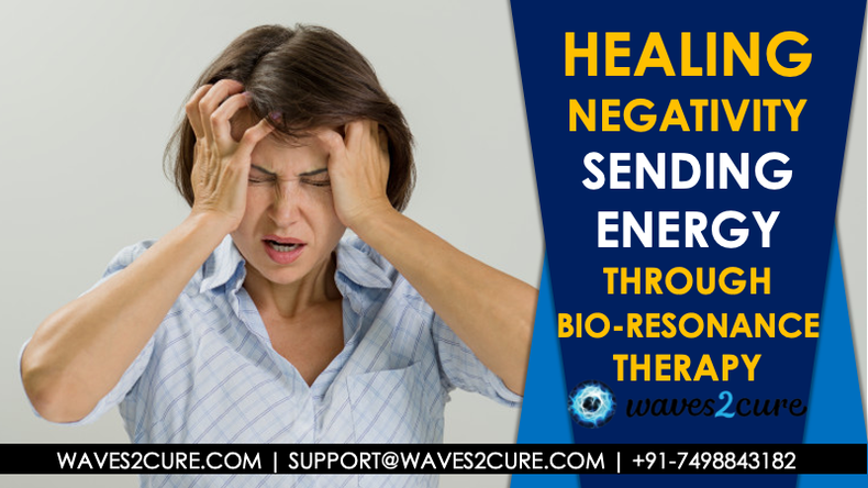 Healing negativity and sending energy through Bio-Resonance Therapy