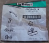 10Pc Panduit FiberRunner FRCR4BL-X 4" Cable Retainer New