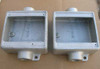 Cooper Crouse Hinds FSC12 2 Gang Outlet Box- 1/2"  (Lot of 2) - New
