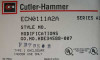 Cutler Hammer ECN0111A2A Size 1 Contactor 120V 2 Pole Nema 1