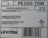 Leviton PE200-70W 277VAC 50/60Hz 3000VA Power Extender V1.0