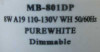 Litetronics MB-801DP 8W 110-130V Pure White Bulb - New