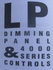 Lutron LP8/32-1204ML-20 175A 120/208V 3PH 4W LP Dimming Analog Panel - New