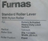 Siemens Furnas 60LAL1G Standard Roller Lever w/ Nylon Roller