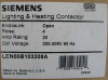 Siemens LEN00B103208A 20 Amp 4 Pole Lighting Contactor Open