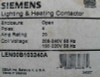 Siemens LEN00B103240A 20 Amp 240 Volt 4 Pole Lighting Contactor Open