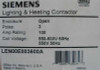 Siemens LEN00E003600A 100 Amp 3 Pole Lighting Contactor 600V Open - New