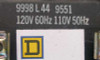 Square D 8903 LA30V02 Lighting Contactor 3 Pole 30 Amp Nema 12/3R - New