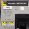 Square D FHL26000M4200 2 Pole 100 Amp 600 VAC Molded Case Switch - Used