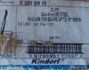 T&B 25Pc E233 3/8 10 Clip Galv-Krom(R) 10" Steel Anchor-Beams - New In Box