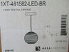 Besa Lighting 1XT-461582-LED-BR Kristall 6 Pendant Bronze - New