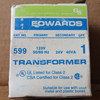 Edwards 599 Transformer 120VAC Primary, 24V Secondary  40VA - New