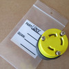 Legrand L630-C Turnlok Plug 30A 250V  2P 3W Grdg Nema L6-30R Yellow - New